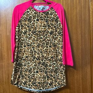 LuLaRoe Randy baseball style top